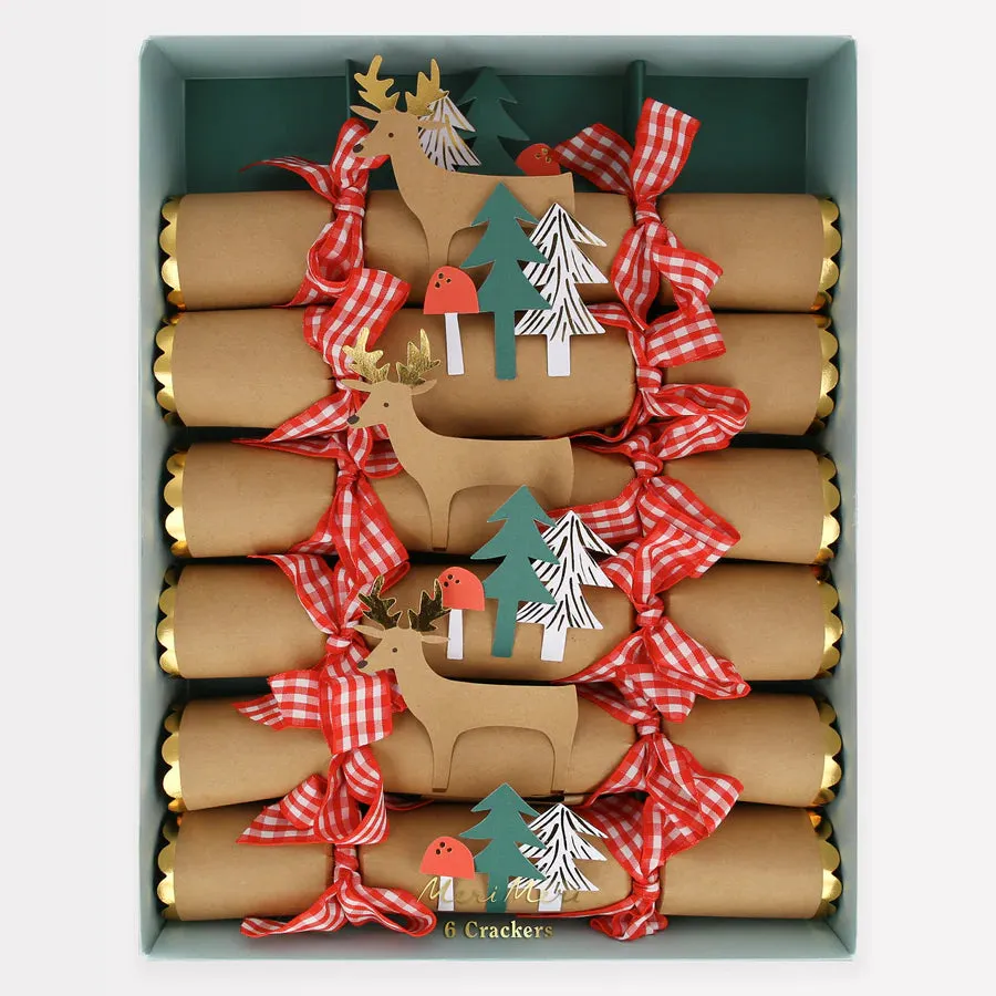 *PRE-ORDER* Woodland Stand Up Crackers (6 pack)