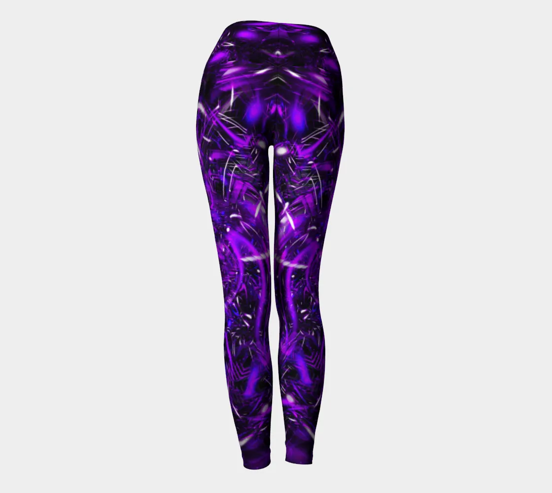 Purple Portal High Waist Leggings