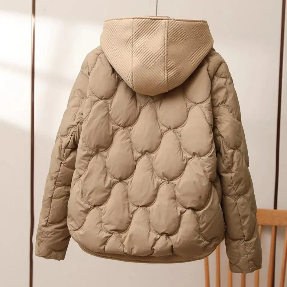 Quilted Hooded Puffer Jacket