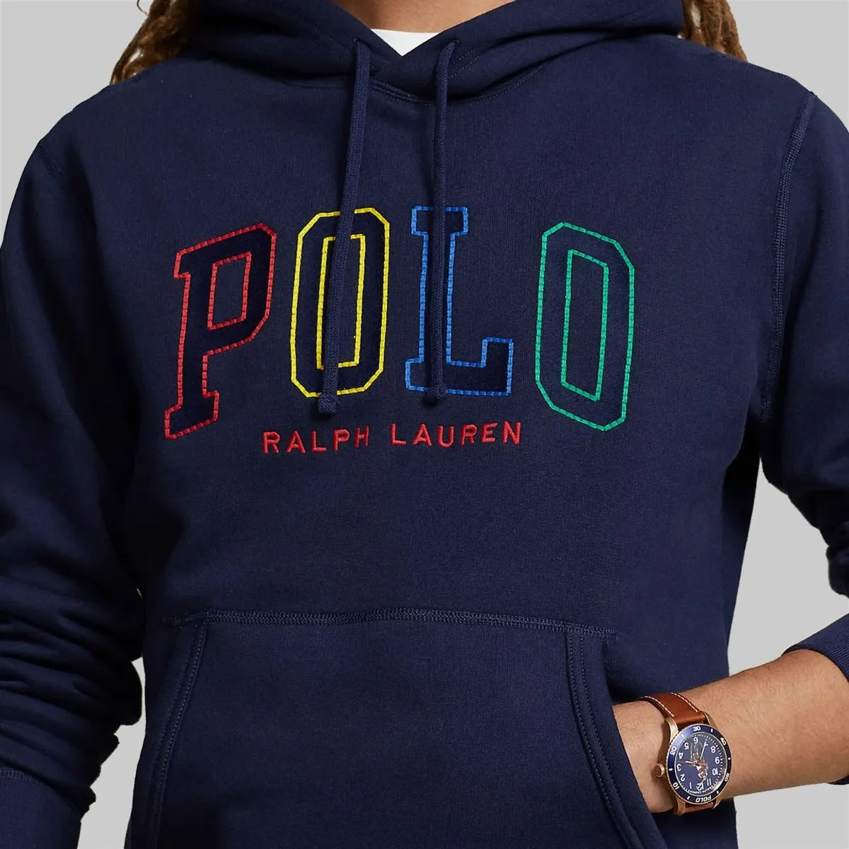 Ralph Lauren Knit Hoodie | Cruise Navy