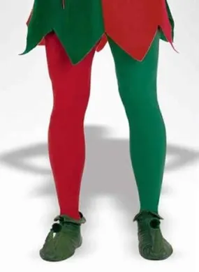 Red and Green Christmas Tights