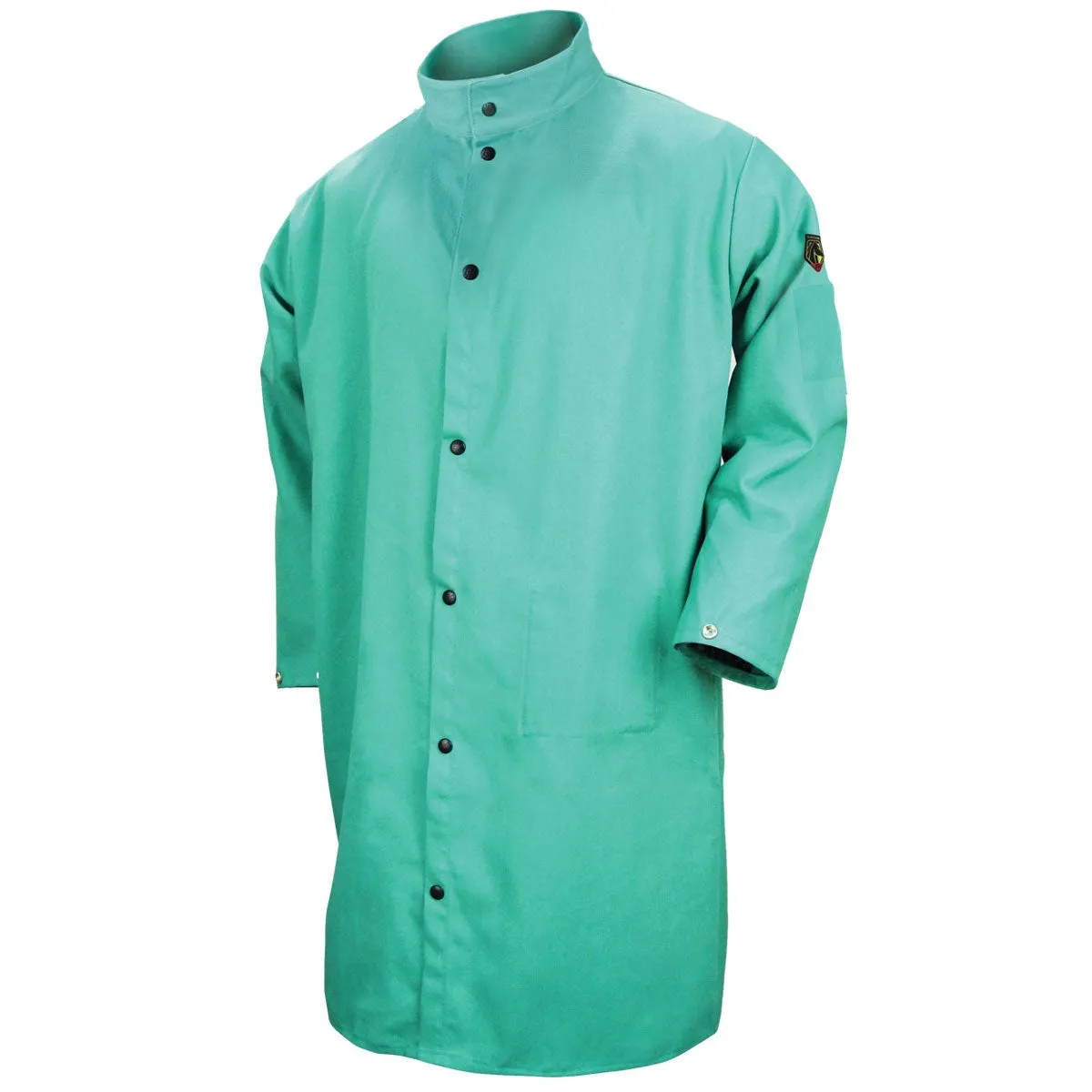 Revco Black Stallion 9oz Green FR Cotton Shop Coat (F9-50C)