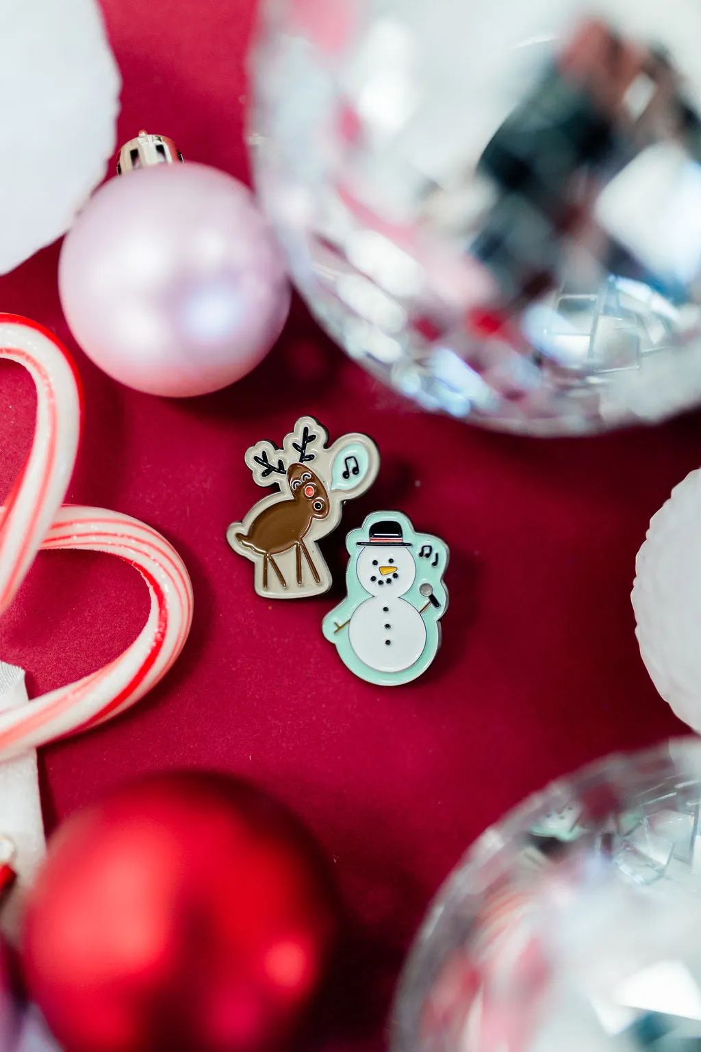 Rockin' Reindeer Enamel Pin