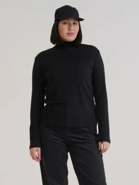 Roosa Merino Polo Black