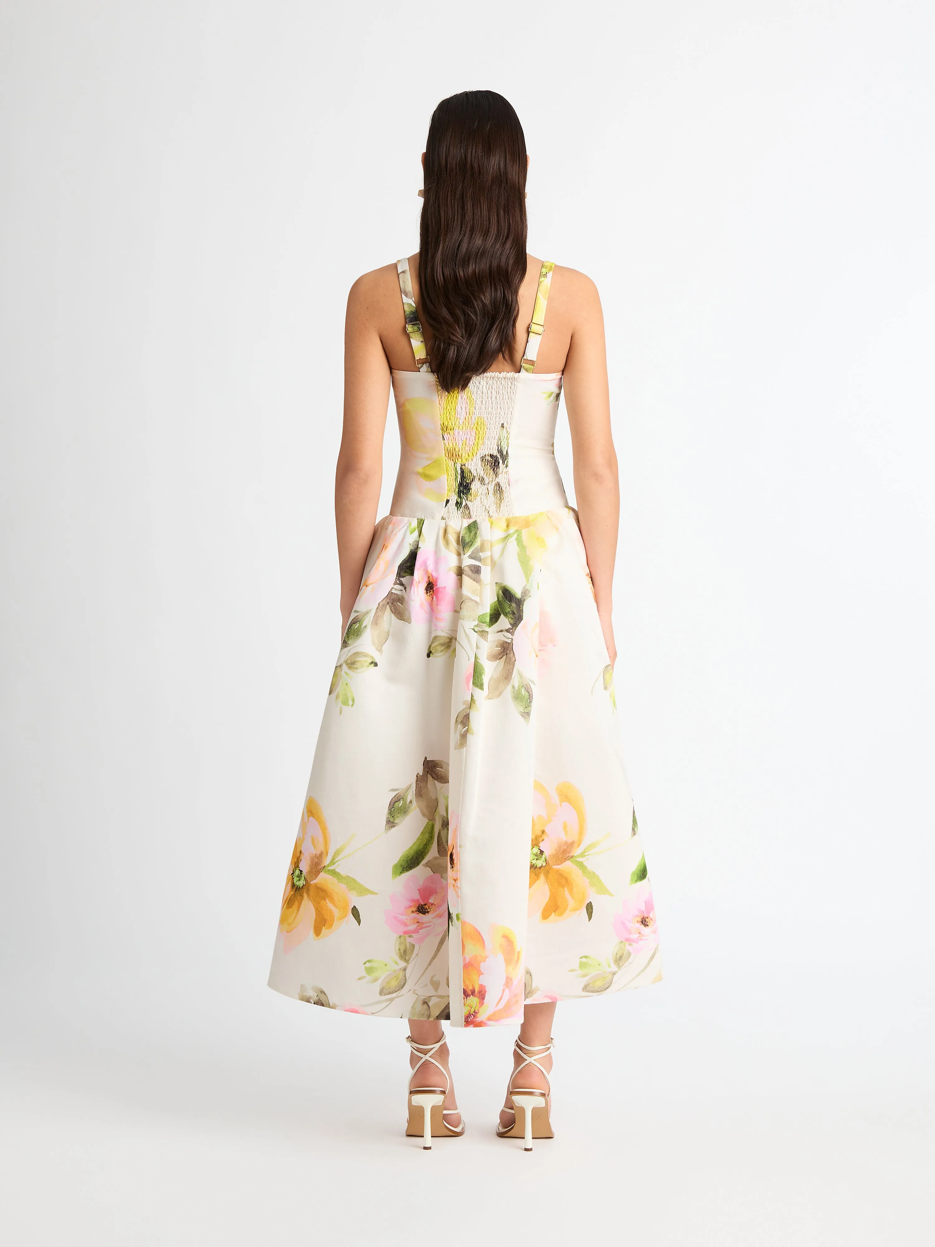 ROSA FLORAL MAXI DRESS