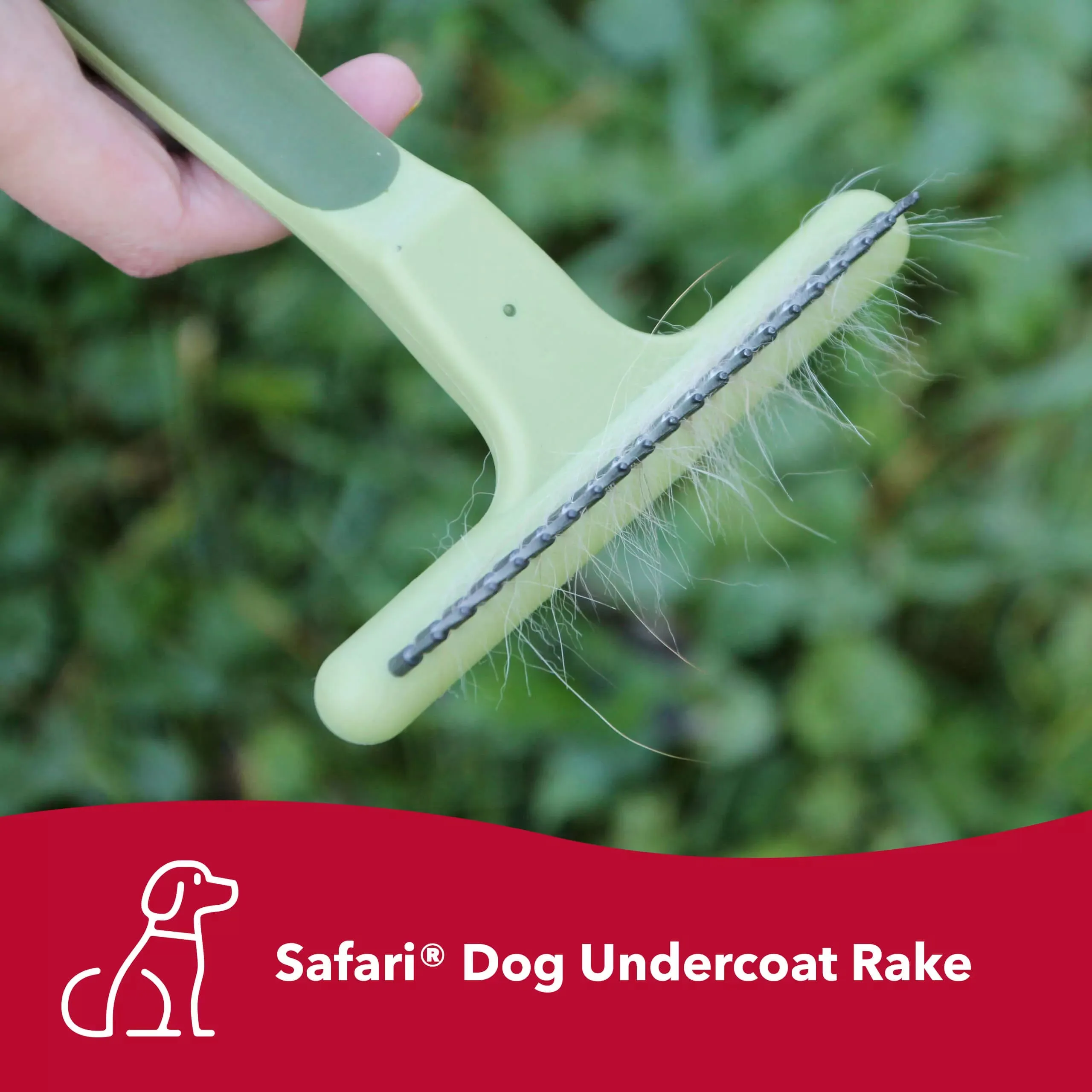 Safari Undercoat Care Single Row Rake