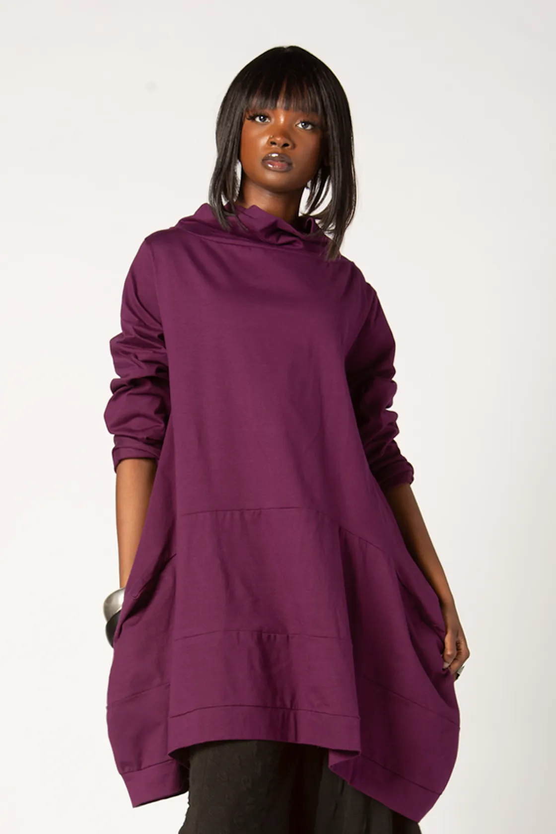 Samarin Tunic in Berry Tokyo