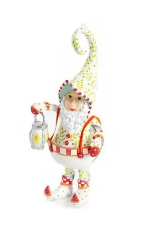 Santa's Lantern Elf Ornament