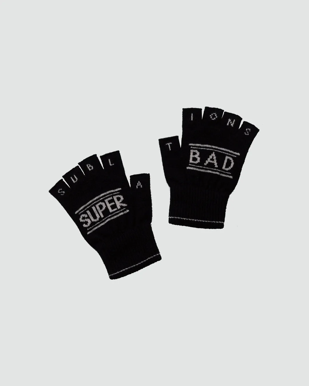 SGSB REVERSIBLE FINGERLESS GLOVES .10【BLACK】