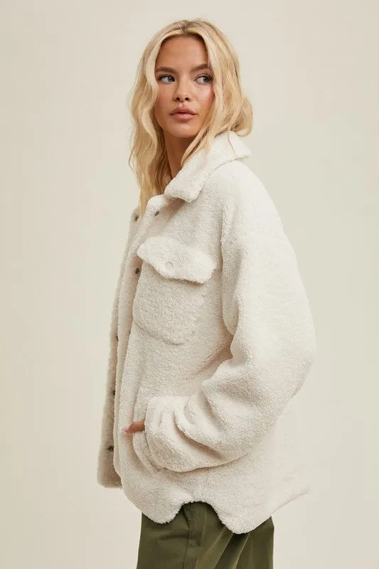 Sherpa Jacket - Cream