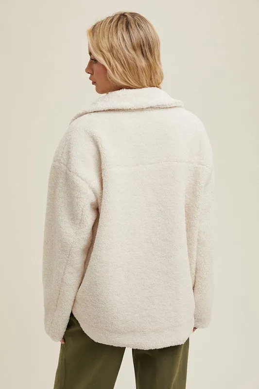 Sherpa Jacket - Cream