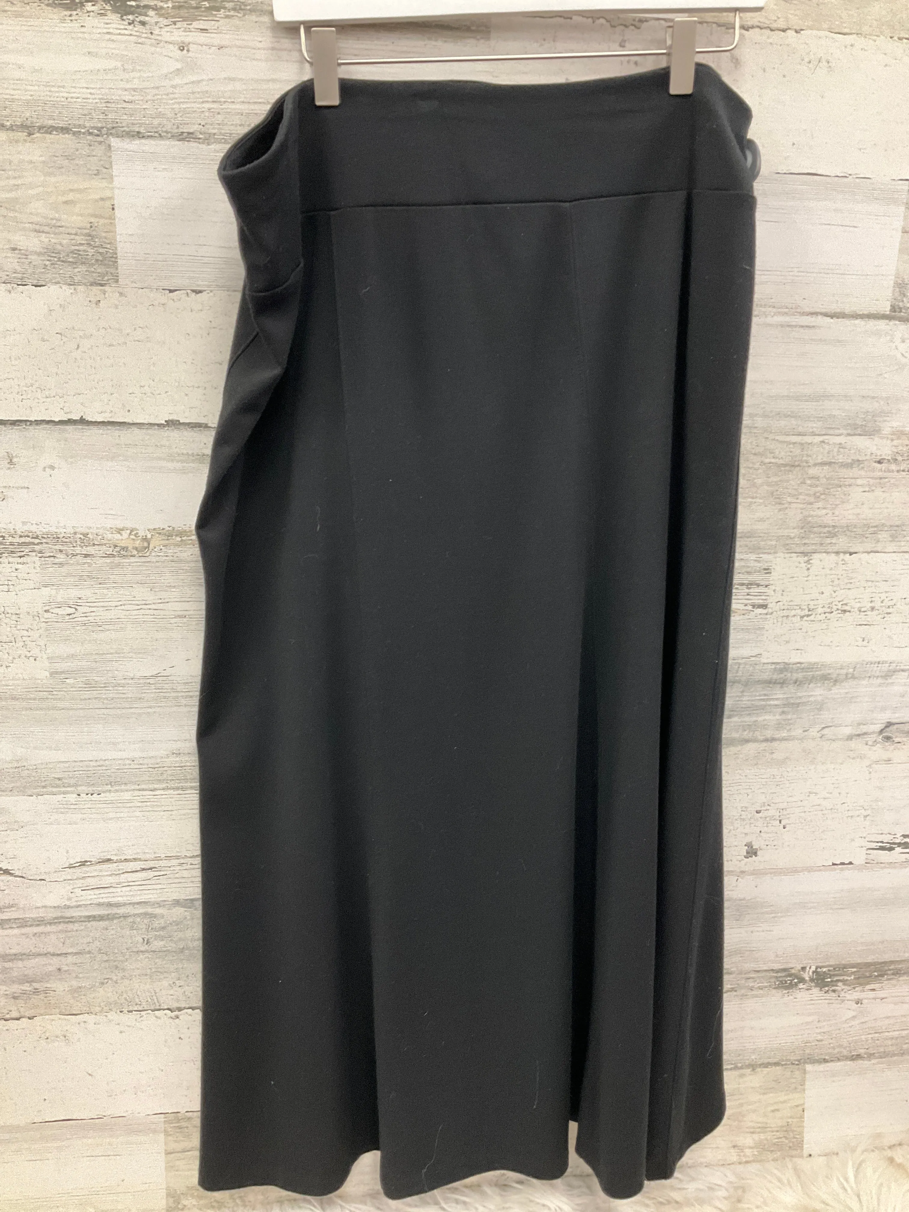 Skirt Maxi By Apt 9 In Black, Size: 16