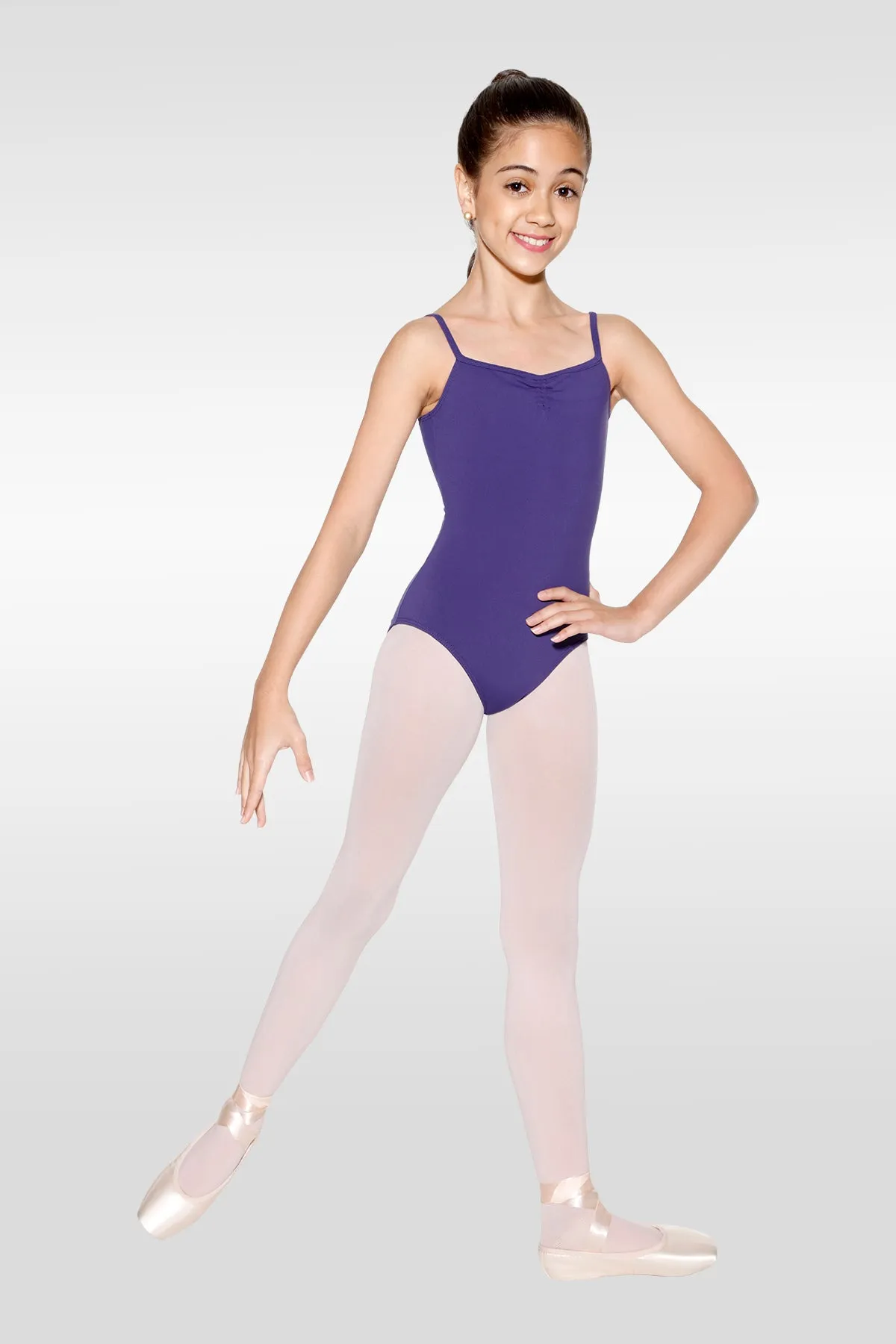 So Danca "Steffi" Pinch-Front Children's Camisole Leotard