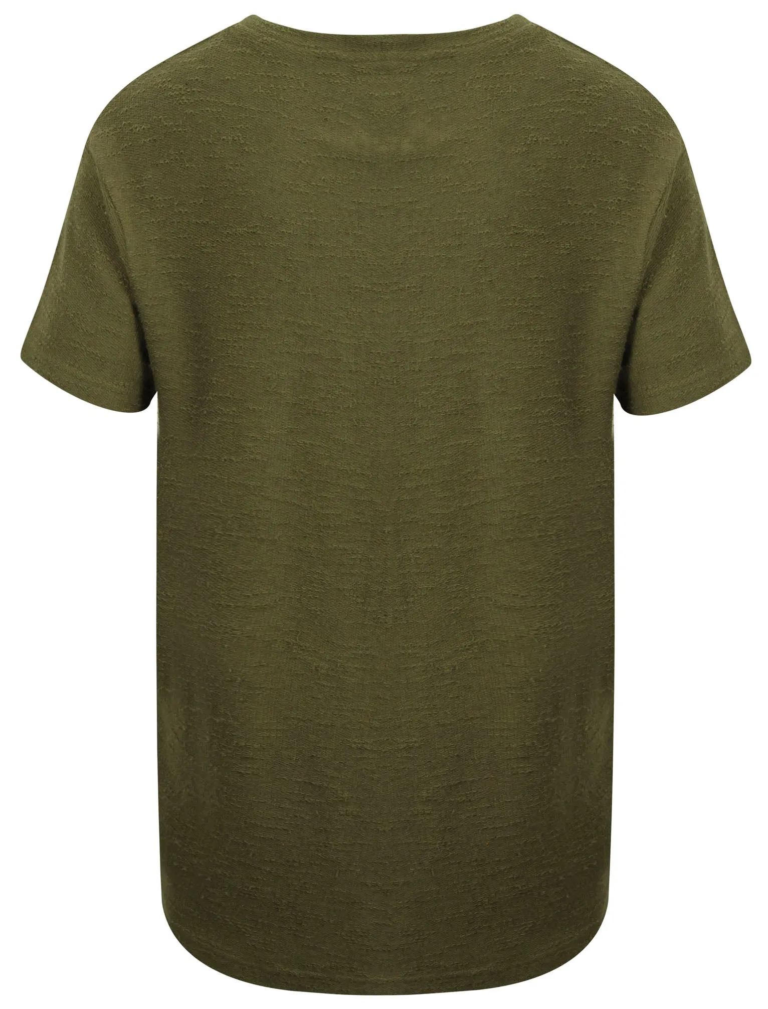 St Rigal Textured Longline T-Shirt in Deep Litcen - Saint & Sinner