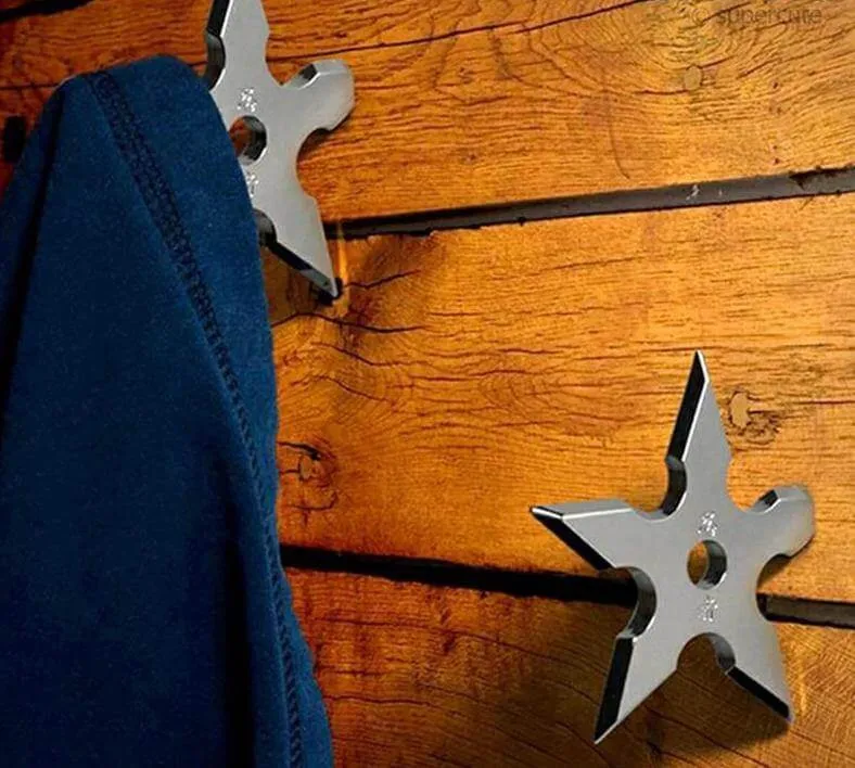 Stainless Steel Ninja Darts Wall Hanger