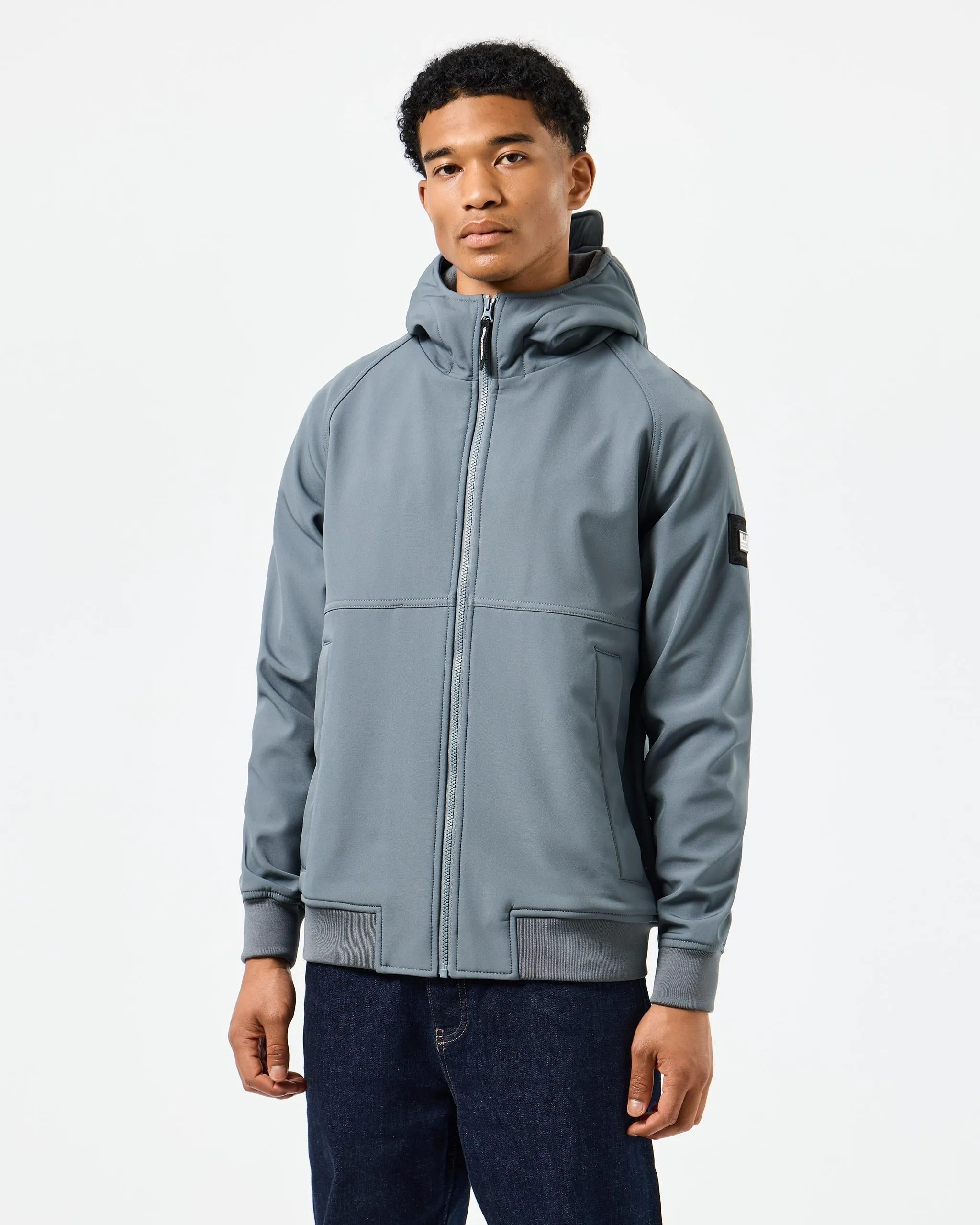 Sulta Softshell Bomber Jacket Zinc