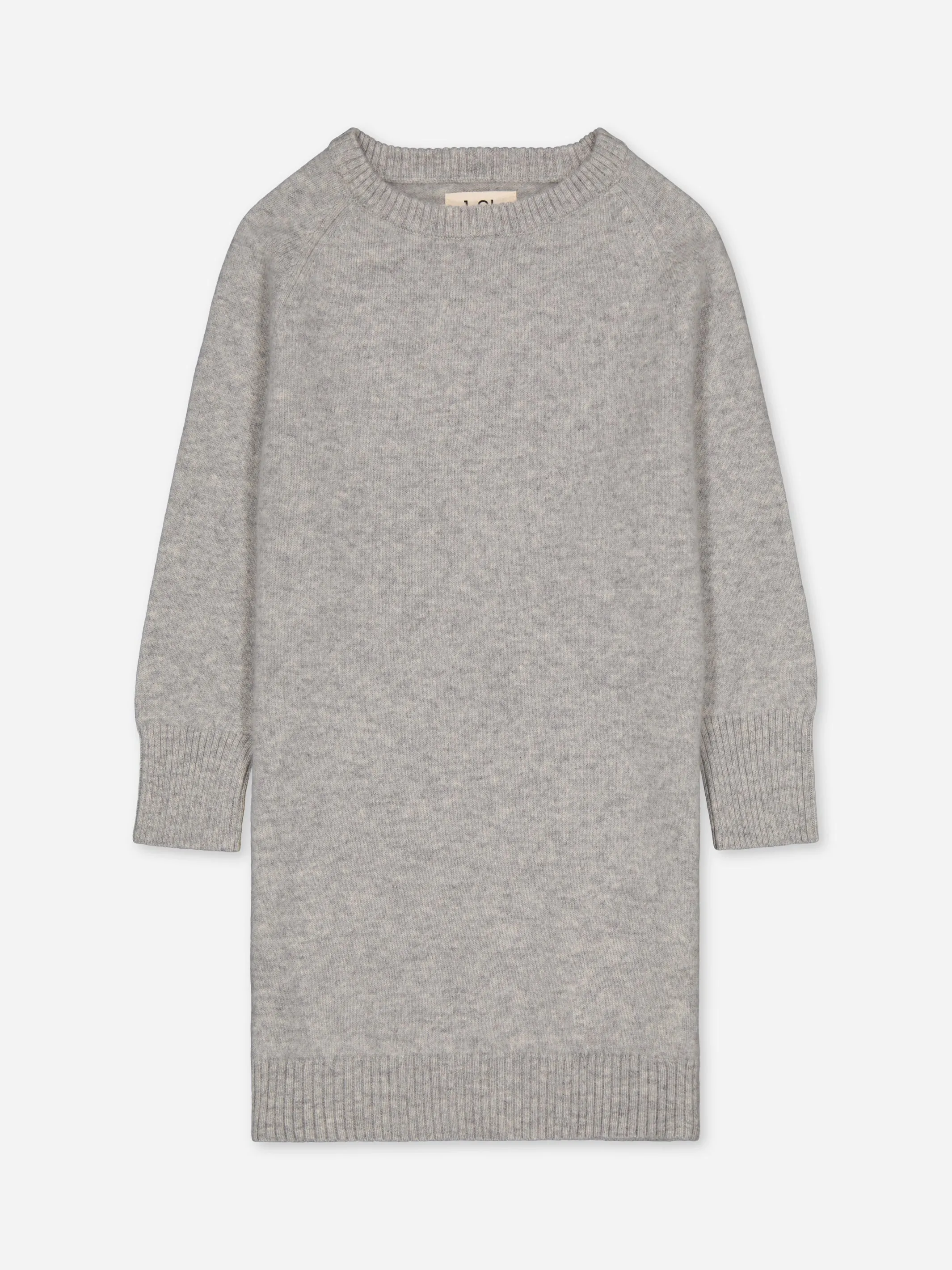 SWEATER DRESS GREY <br> - TO PERSONALIZE -