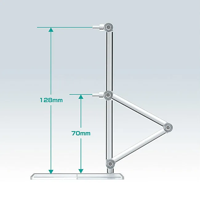 The Simple Stand x3 (for Figures & Models) Hex Type