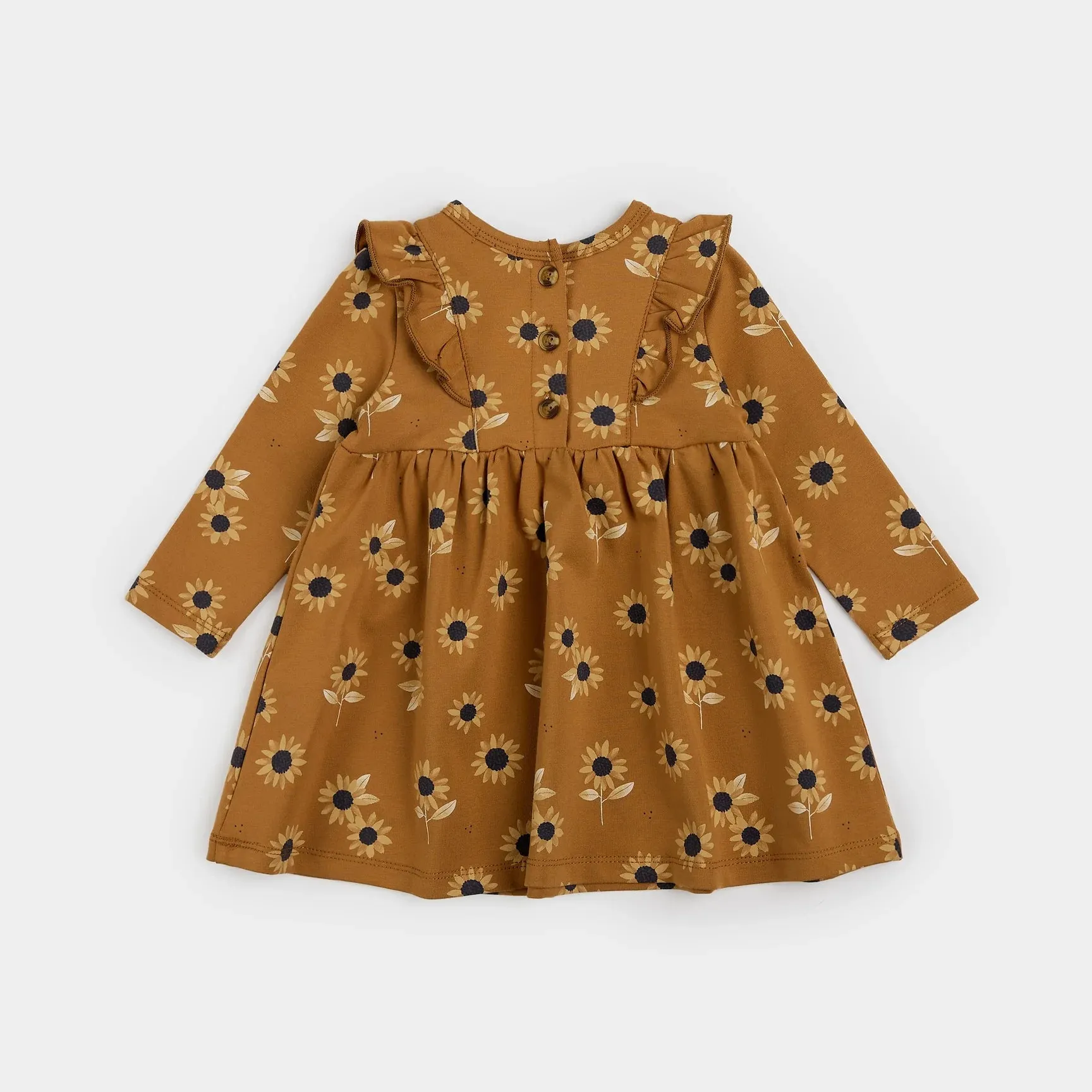 The Sunflower Print Amber Dress SET - BABY