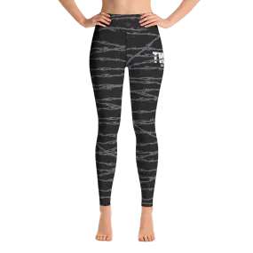 The Walking Dead Barbed Wire Yoga Leggings