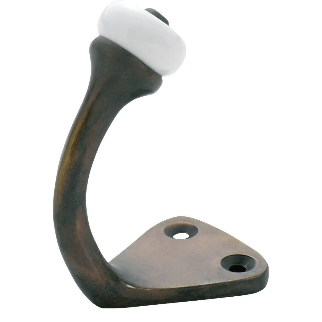 Tradco Porcelain Tip Robe Hook