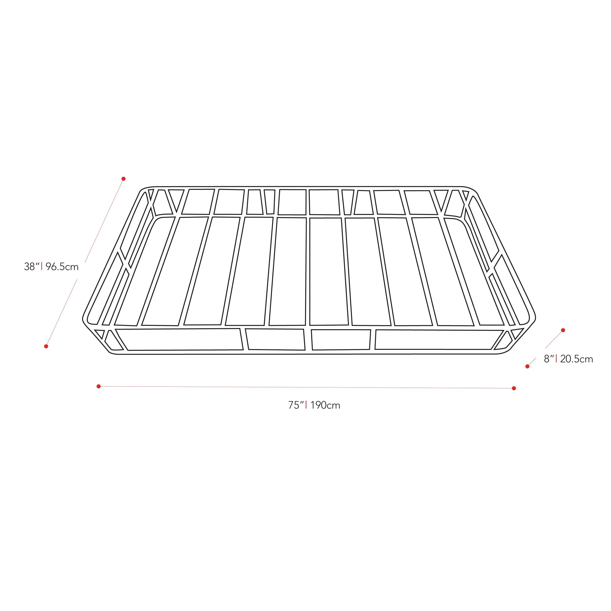 Twin / Single Box Spring, Ready-to-Assemble