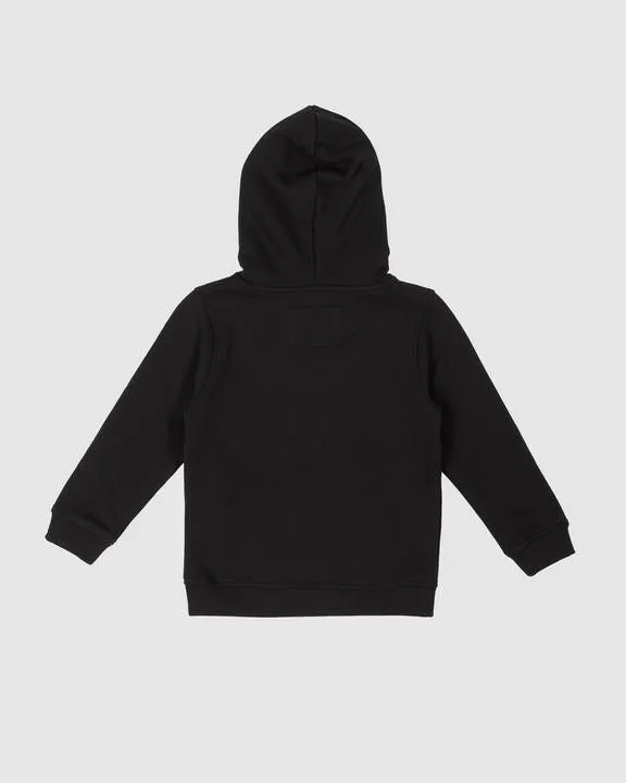 Unit 2022 Kids Fleece Hoodie Climp Black