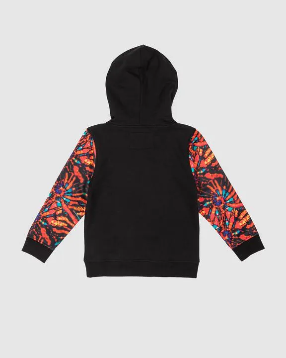 Unit 2022 Kids Fleece Hoodie Kaleido Multi