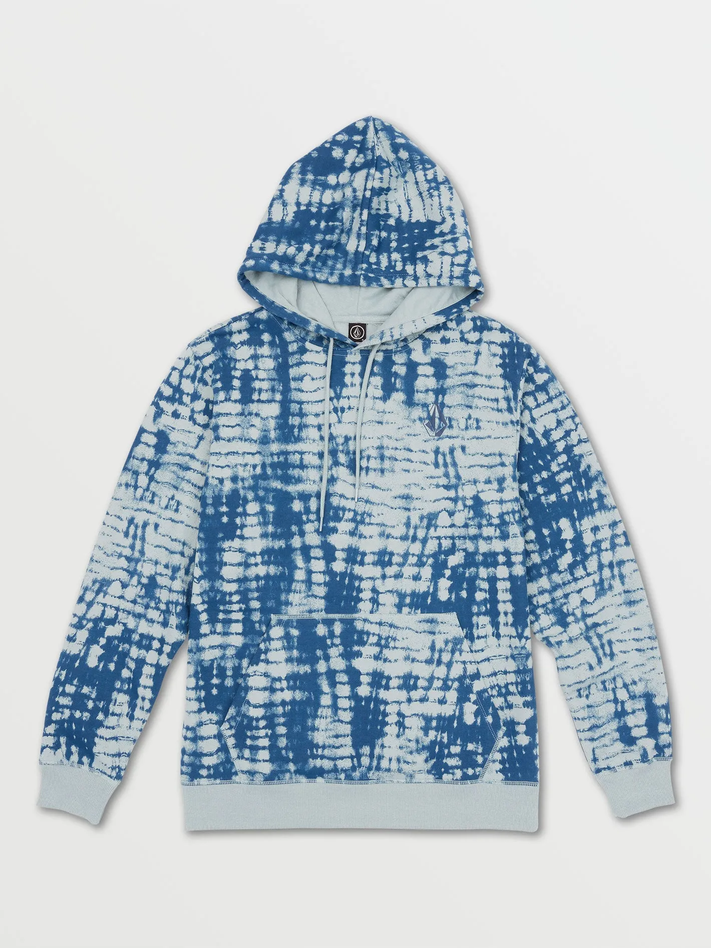 Vamo Pullover Fleece Hoodie - Cool Blue