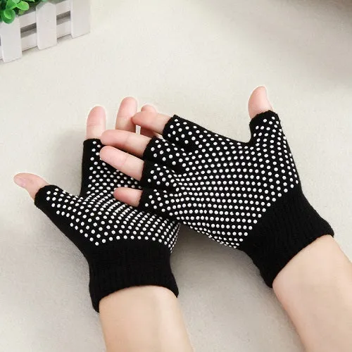 Vibrant-ish Fingerless Sports Gloves