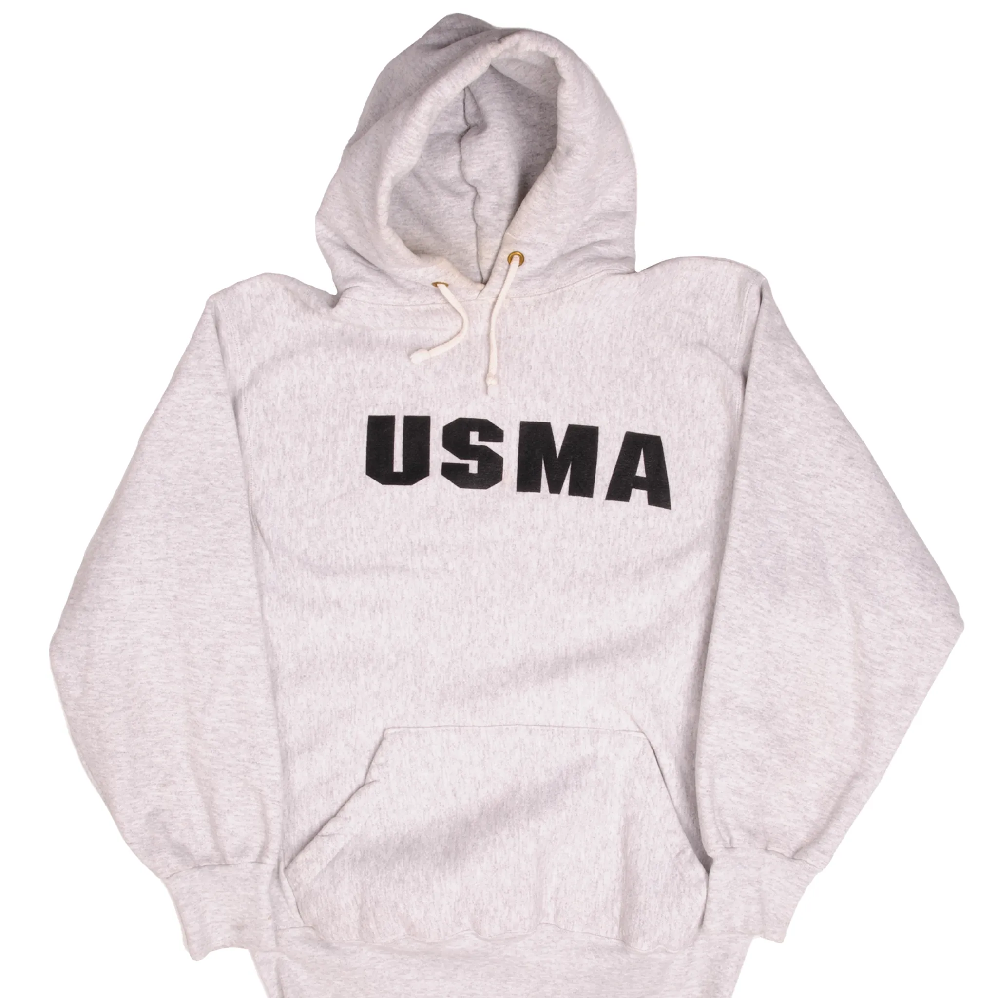 VINTAGE USMA US MILITARY ACADEMY 1990S HOODIE SWEATSHIRT LARGE MADE USA