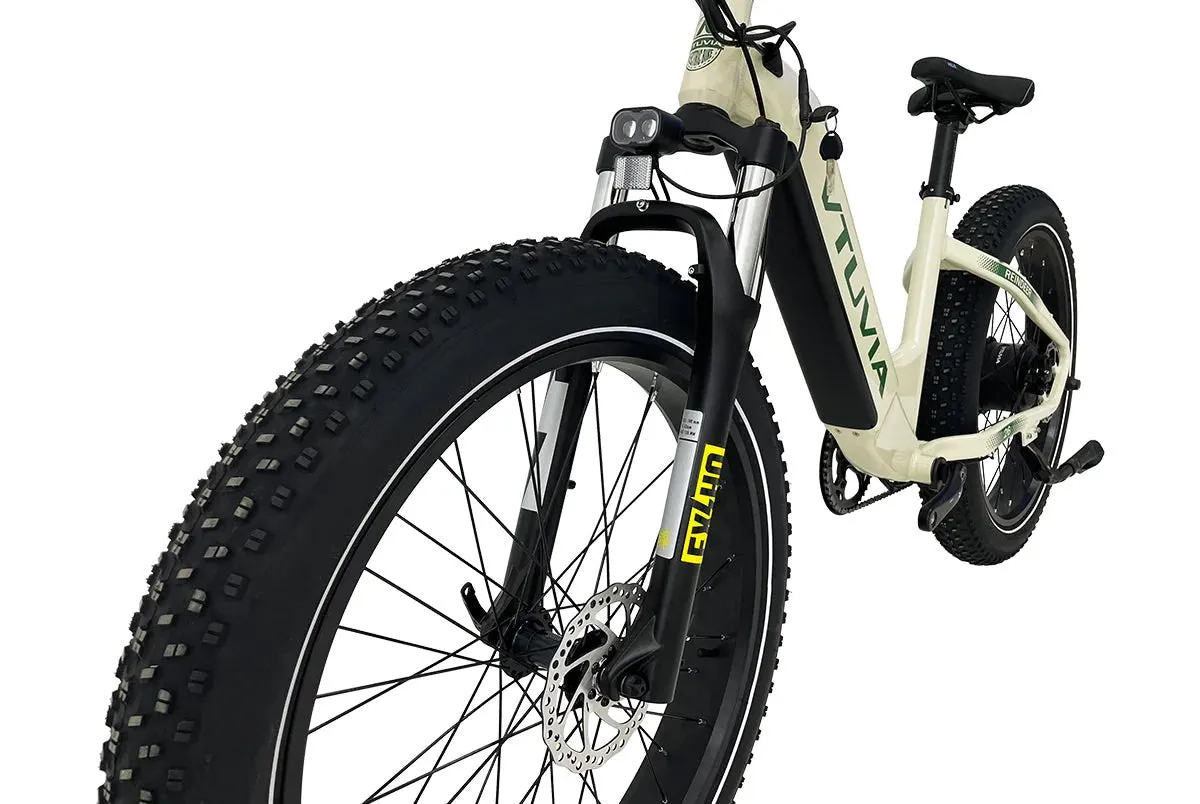 VTUVIA Reindeer 26 Inch Step-Thru Fat Tire E-Bike