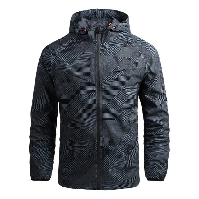 Windproof Jacket Men Waterproof Breathable Parka Brand Casual Sports Outdoor Coat Male WindJacket Hardshell Wind Jacket Men Tops