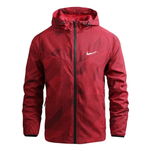 Windproof Jacket Men Waterproof Breathable Parka Brand Casual Sports Outdoor Coat Male WindJacket Hardshell Wind Jacket Men Tops