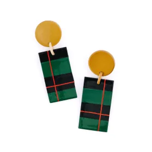 Winter Plaid Earrings