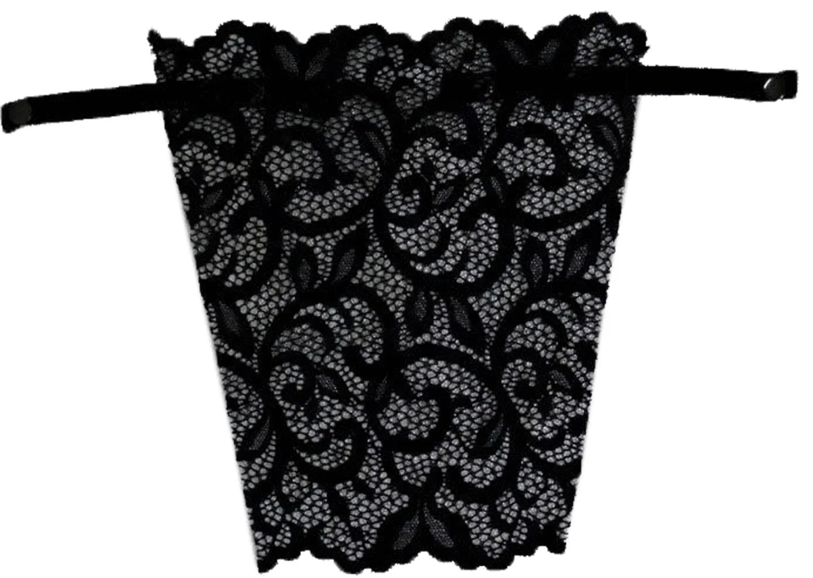 Women Pack of 6 Cotton Floral Lace Bra Cleavage Cover Camisole Clip-on Free-Size