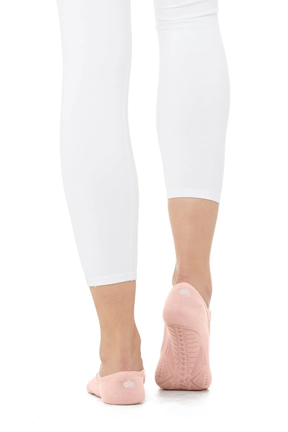 Women's Pivot Barre Sock - Pale Mauve