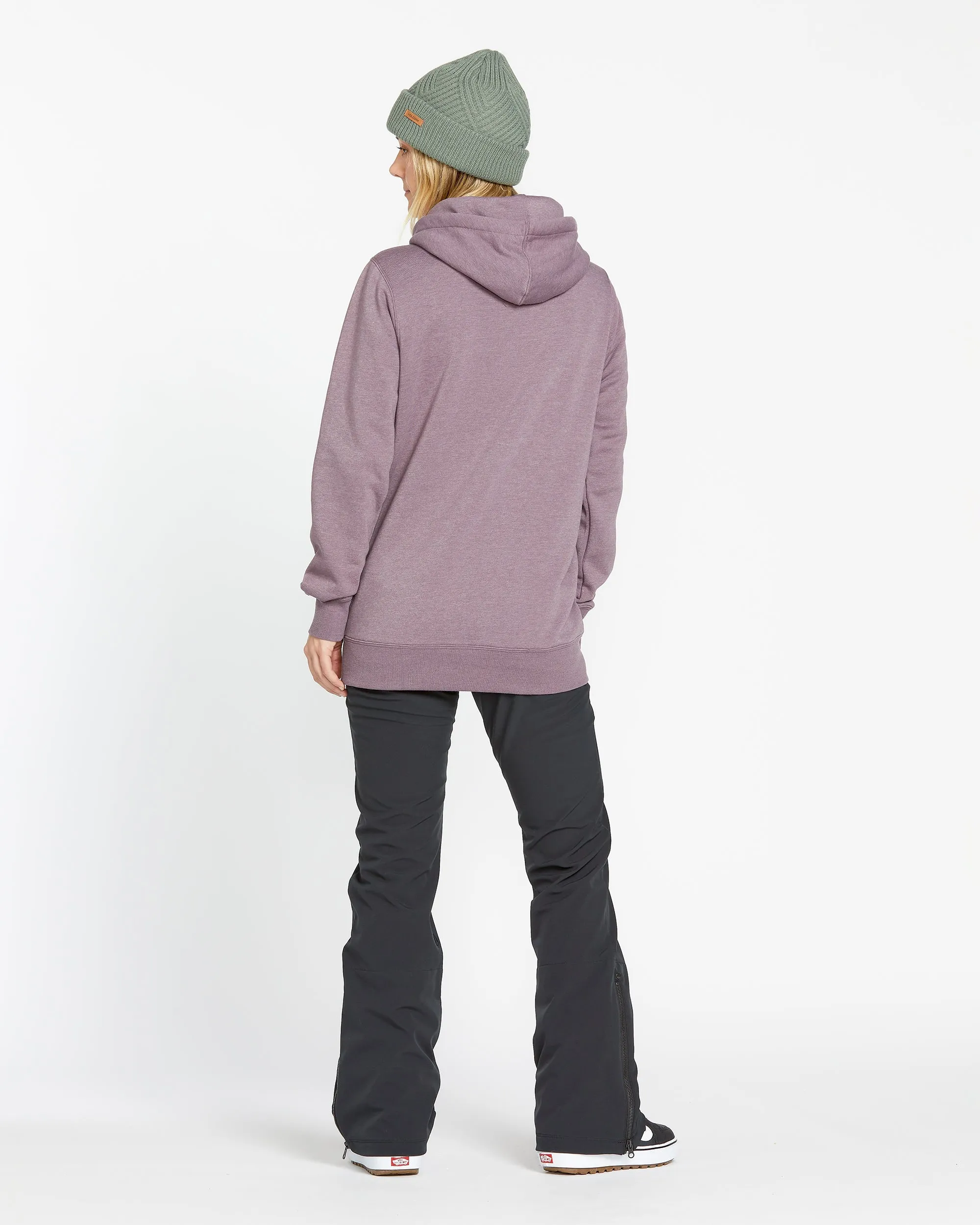 Womens Tower Pullover Fleece - Dusty Lavender