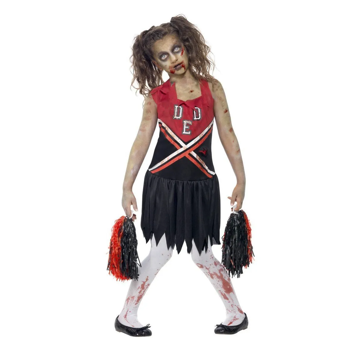 Zombie Cheerleader Costume - Girls