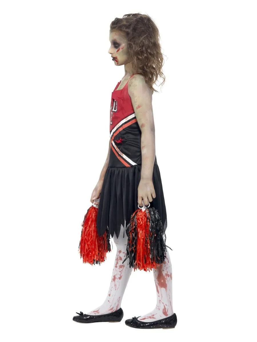 Zombie Cheerleader Costume - Girls